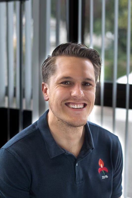 PJ le Grange, physiotherapist